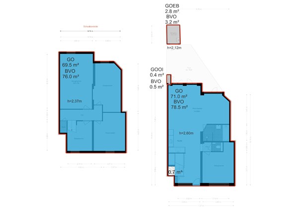 Floor plan - Van Tuyll van Serooskerkenweg 121, 1076 JJ Amsterdam 